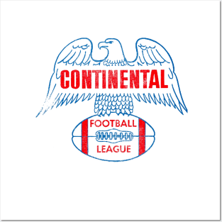 Continental Football League Posters and Art